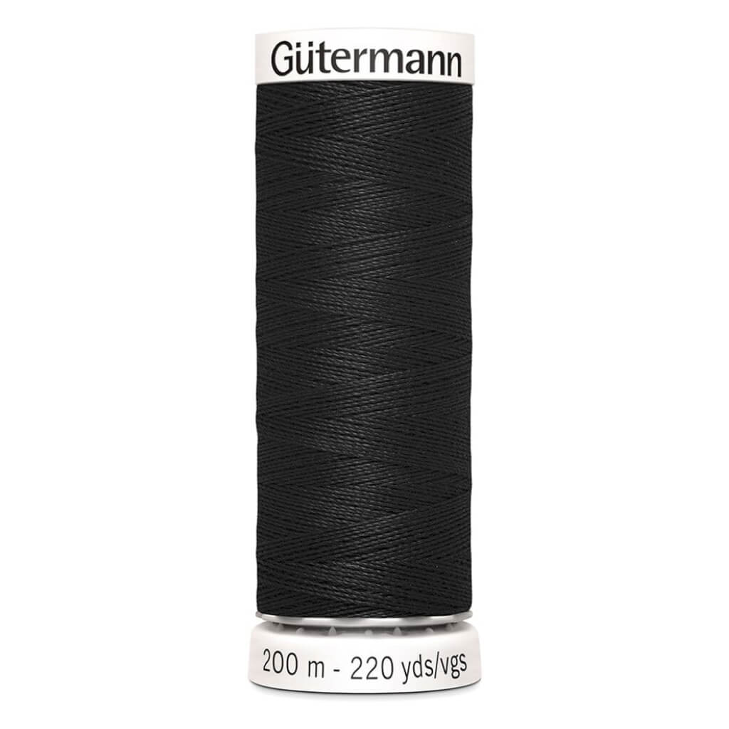 Gütermann 1000 - schwarz Gütermann Nähfaden Mara Allesnäher 200 m Lieblingsgarn