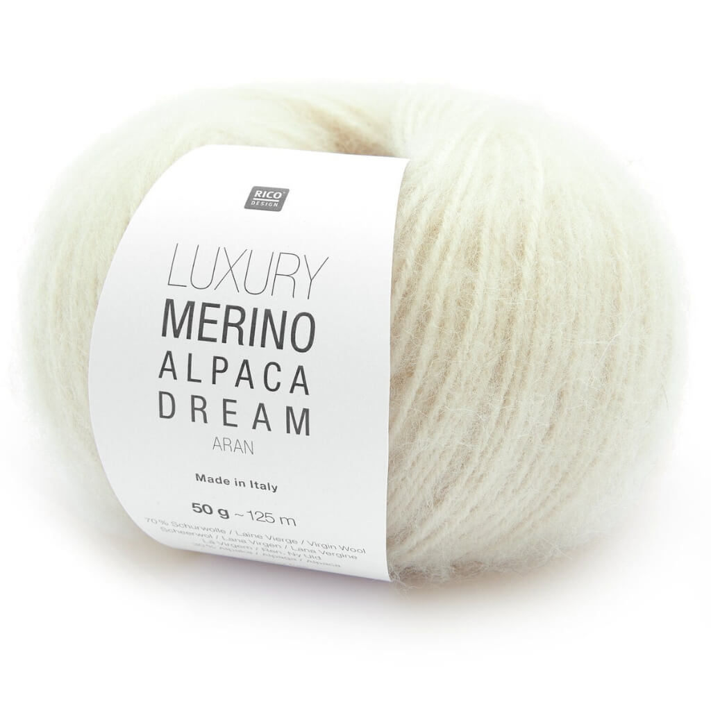 Rico Design Rico Design Luxury Merino Alpaca Dream aran Lieblingsgarn