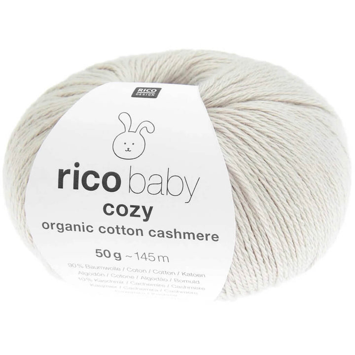 Rico Design 003 - Taupe Rico Design Baby Cozy Organic Cotton Cashmere Lieblingsgarn