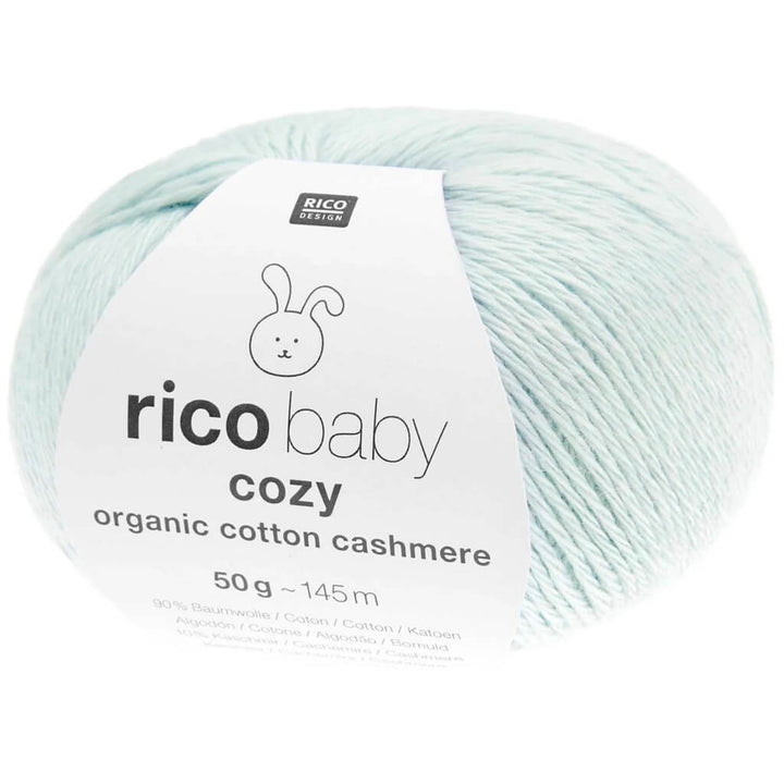Rico Design 007 - Hellblau Rico Design Baby Cozy Organic Cotton Cashmere Lieblingsgarn