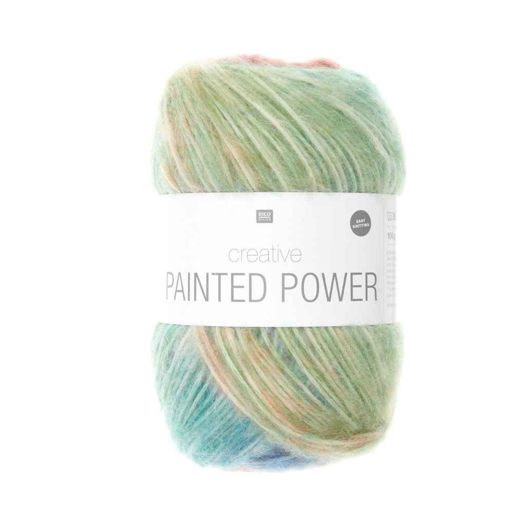 Rico Design 007 - Rainbow Rico Design Creative Painted Power 100g Lieblingsgarn