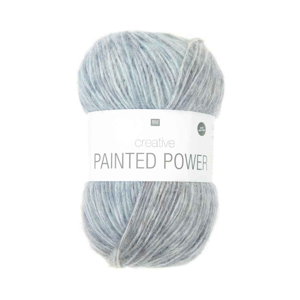 Rico Design 014 - Bay Blues Rico Design Creative Painted Power 100g Lieblingsgarn