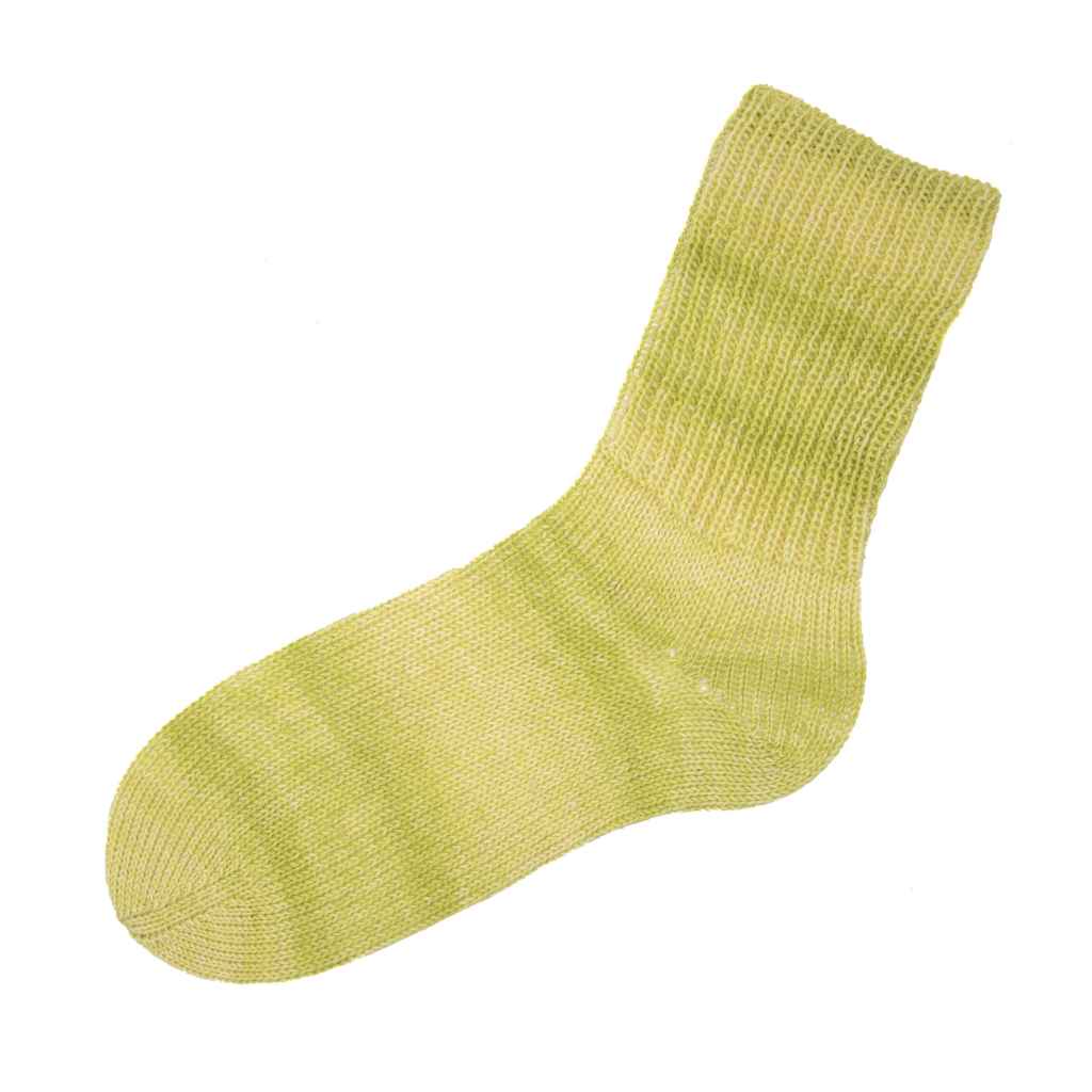 Gründl Hot Socks Malcesine Sockenwolle, Farbe 03  zitronat multicolor – Schurwolle und Synthetik bei Lieblingsgarn