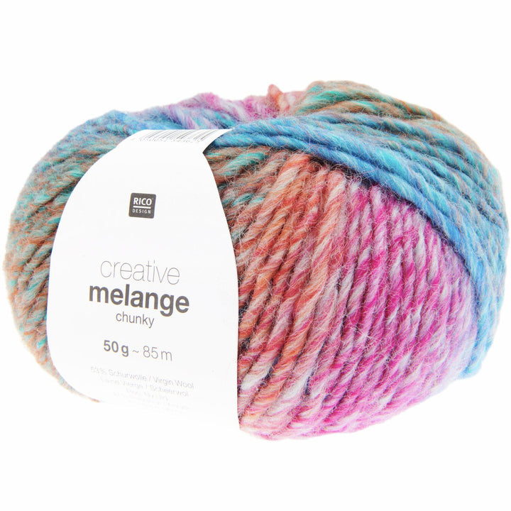 Rico Design Rico Design Creative Melange Chunky 50g Lieblingsgarn