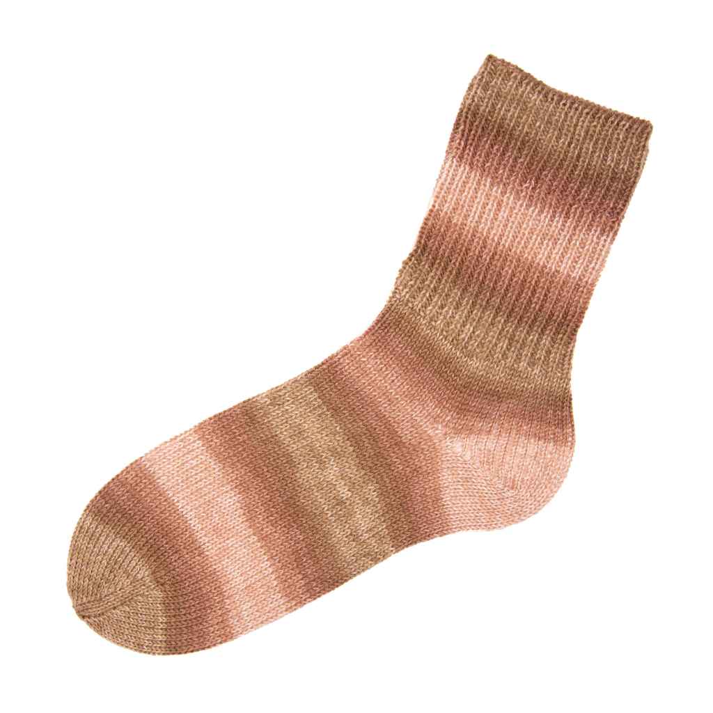 Gründl Hot Socks Malcesine Sockenwolle, Farbe 06  kamel multicolor – Schurwolle und Synthetik bei Lieblingsgarn