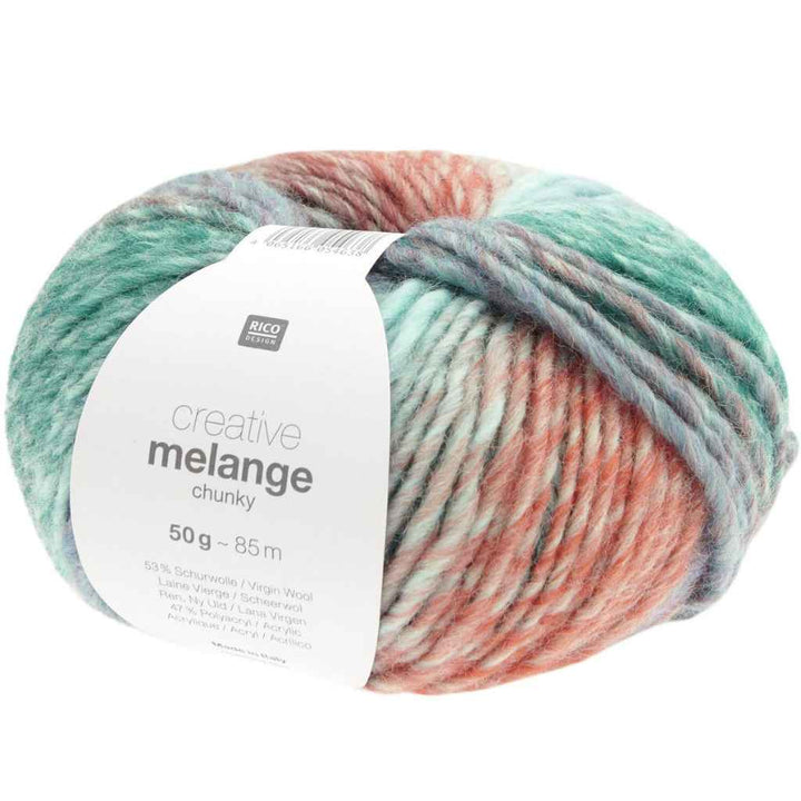 Rico Design 078 - Morning Lights Rico Design Creative Melange Chunky 50g Lieblingsgarn