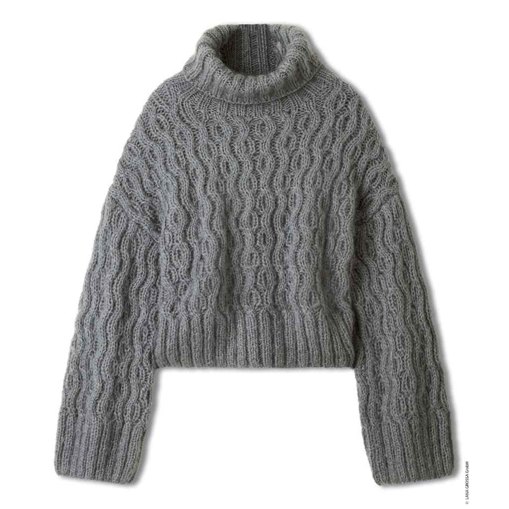 Pullover Mohair di Gio Strickanleitung - Lana Grossa (Heft)