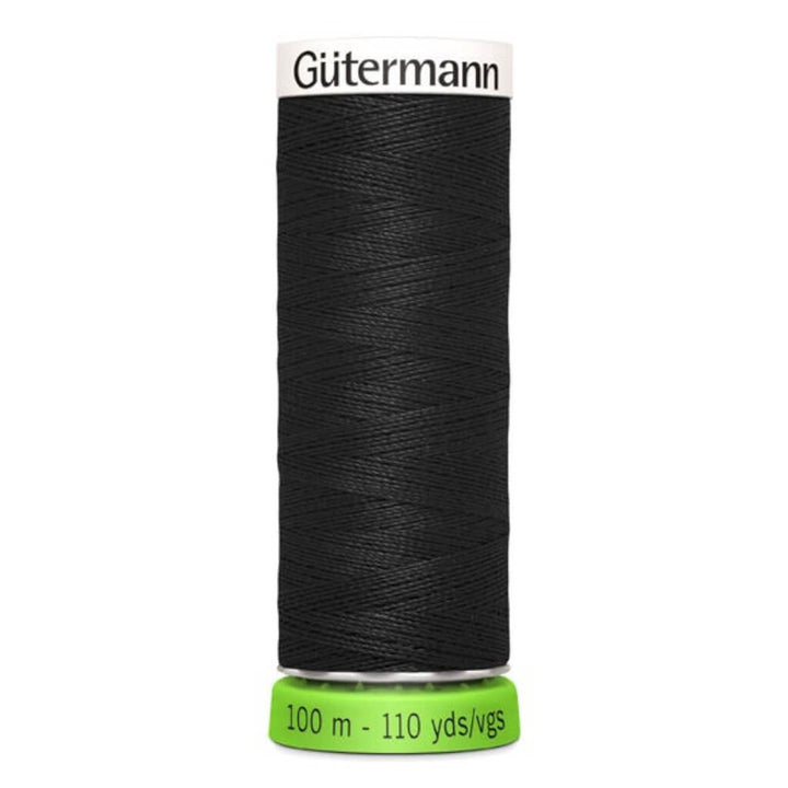 Gütermann 1000 - Schwarz Gütermann Nähfaden Allesnäher rPET 100 m Lieblingsgarn