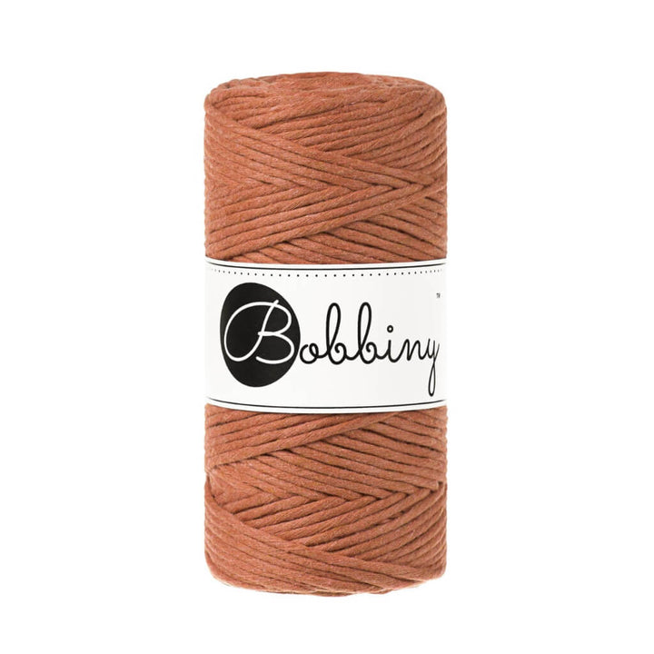 Bobbiny Makramee Terracotta Bobbiny Makramee Garn 3mm Lieblingsgarn