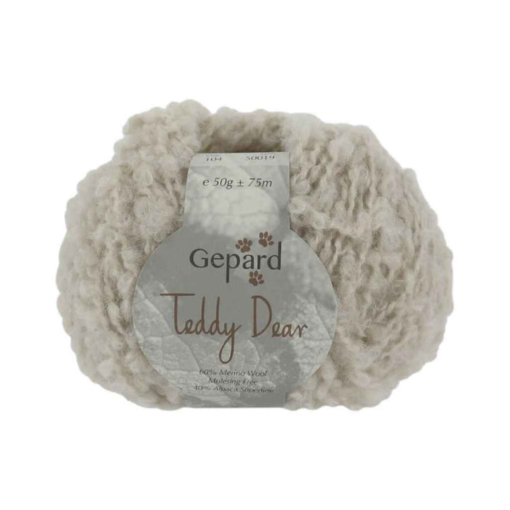 Gepard 104 – Light Beige Gepard Teddy Dear Lieblingsgarn