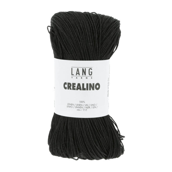 Lang Yarns 004 - Schwarz Lang Yarns Crealino Lieblingsgarn