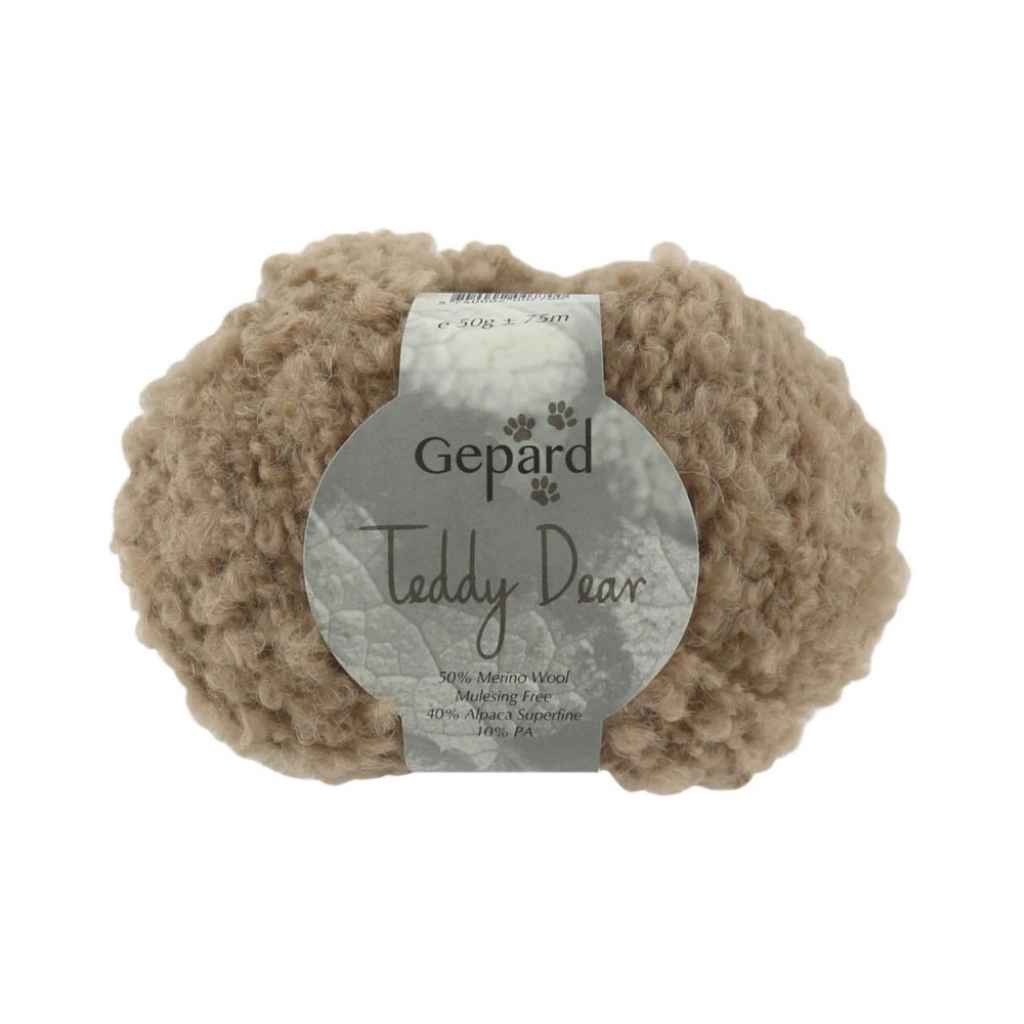 Gepard 108 – Beige Gepard Teddy Dear Lieblingsgarn