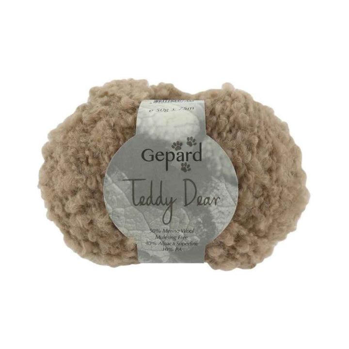 Gepard 108 – Beige Gepard Teddy Dear Lieblingsgarn