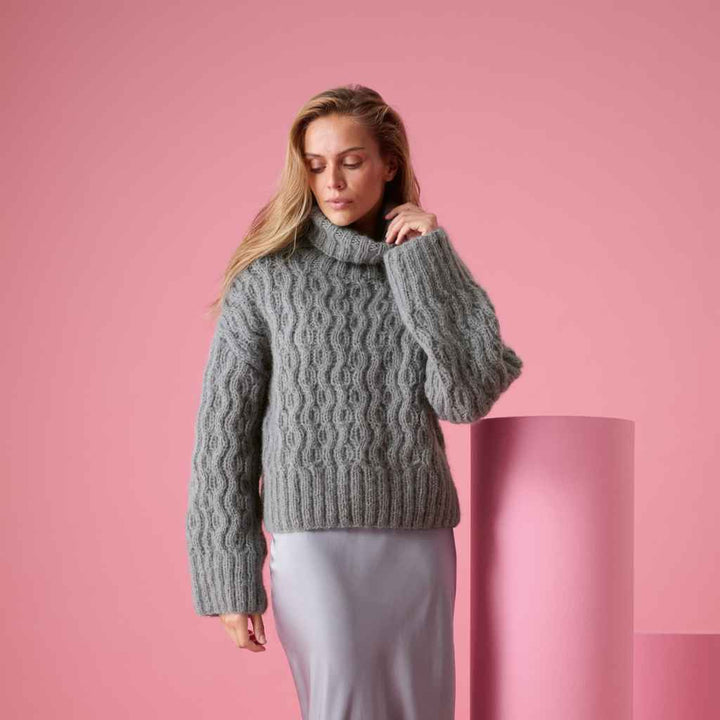 Pullover Mohair di Gio Strickanleitung - Lana Grossa (Heft)