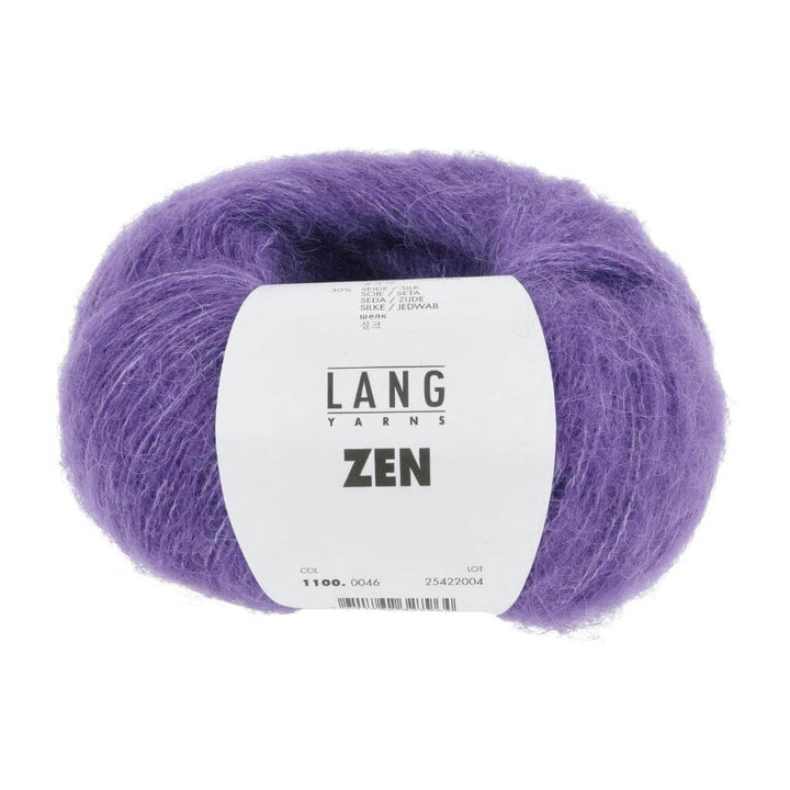 Lang Yarns 046 - Lila Lang Yarns Zen Lieblingsgarn