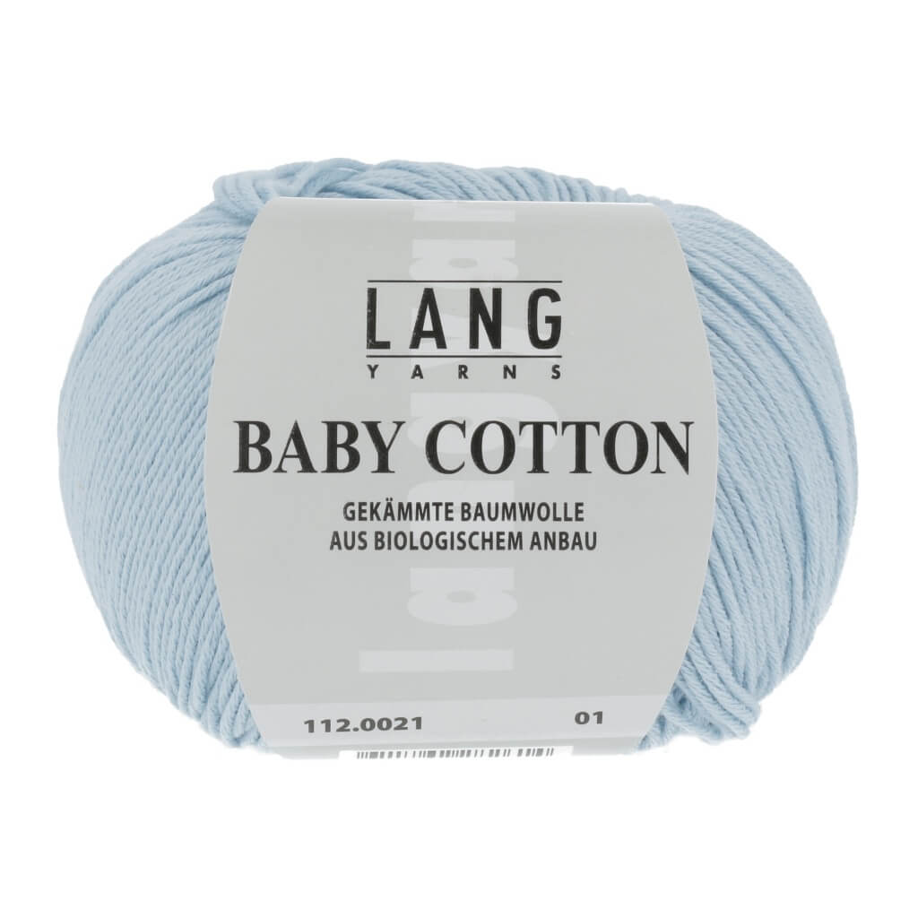 Lang Yarns 112.0021 - Himmelblau Lang Yarns Baby Cotton 50g Lieblingsgarn