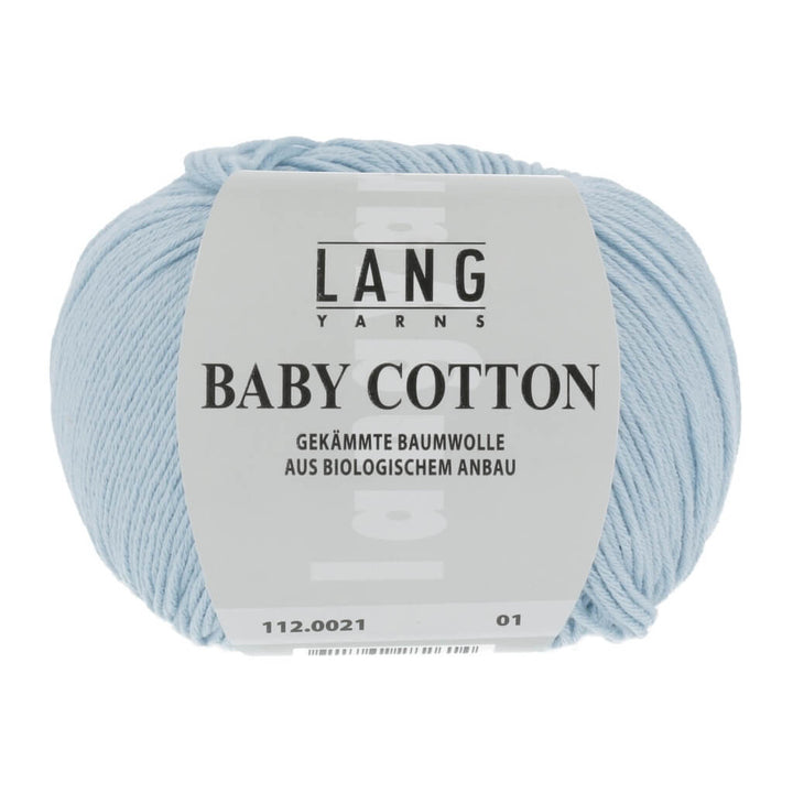 Lang Yarns 112.0021 - Himmelblau Lang Yarns Baby Cotton 50g Lieblingsgarn