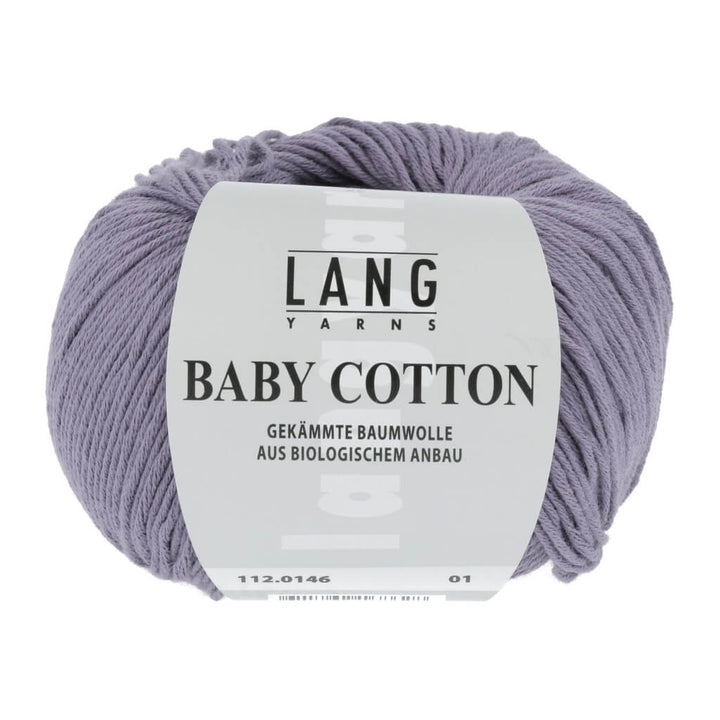 Lang Yarns 112.0146 - Lila Lang Yarns Baby Cotton 50g Lieblingsgarn