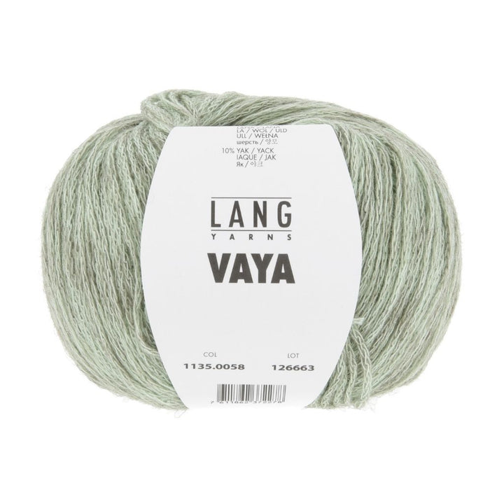 Lang Yarns 058 - Mint Lang Yarns Vaya Lieblingsgarn