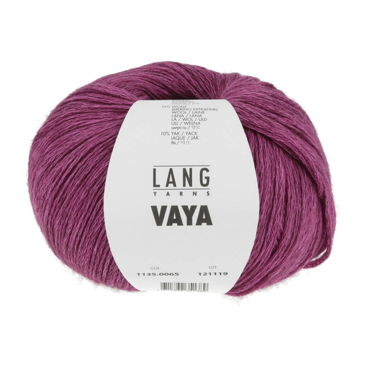 Lang Yarns 065 - Pink Lang Yarns Vaya Lieblingsgarn
