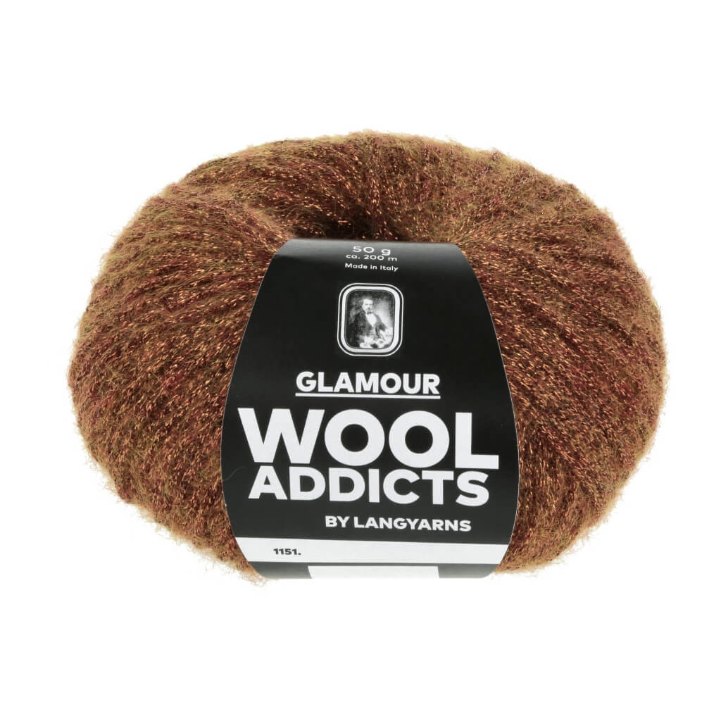 Lang Yarns 015 - copper Lang Yarns Wooladdicts Glamour Lieblingsgarn