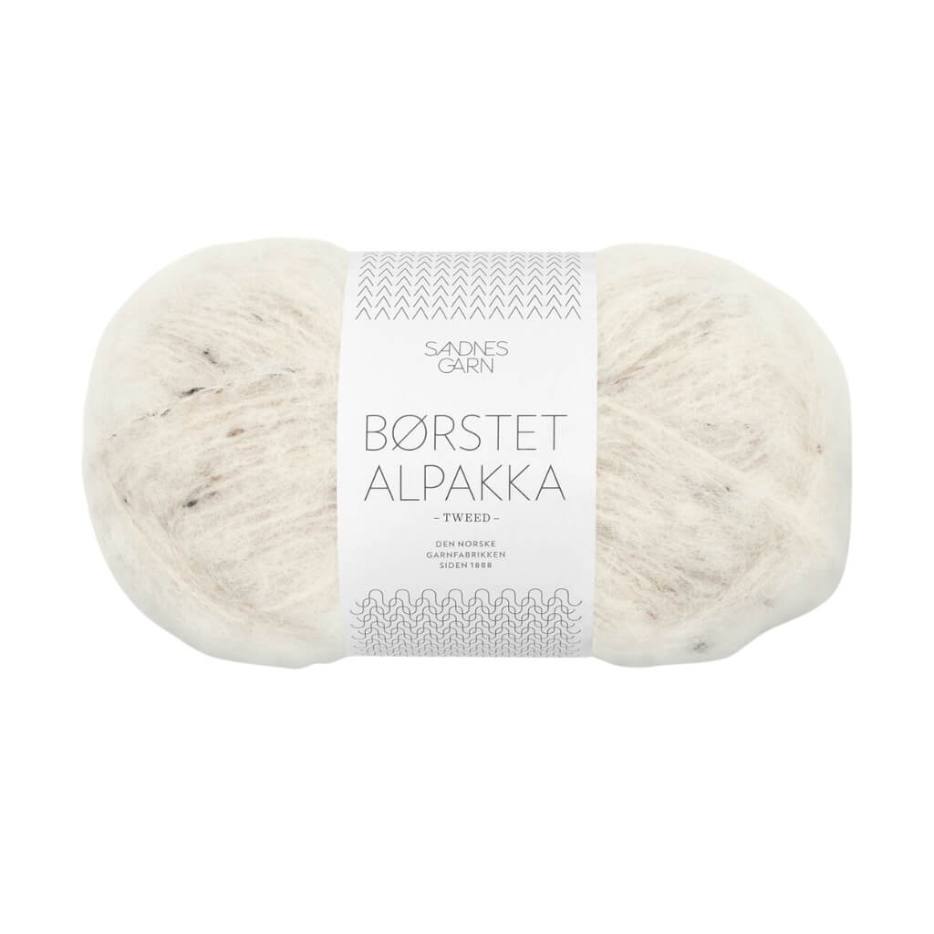 Sandnes Garn 2523 - Nature Tweed Sandnes Børstet Alpakka - 50g Lieblingsgarn