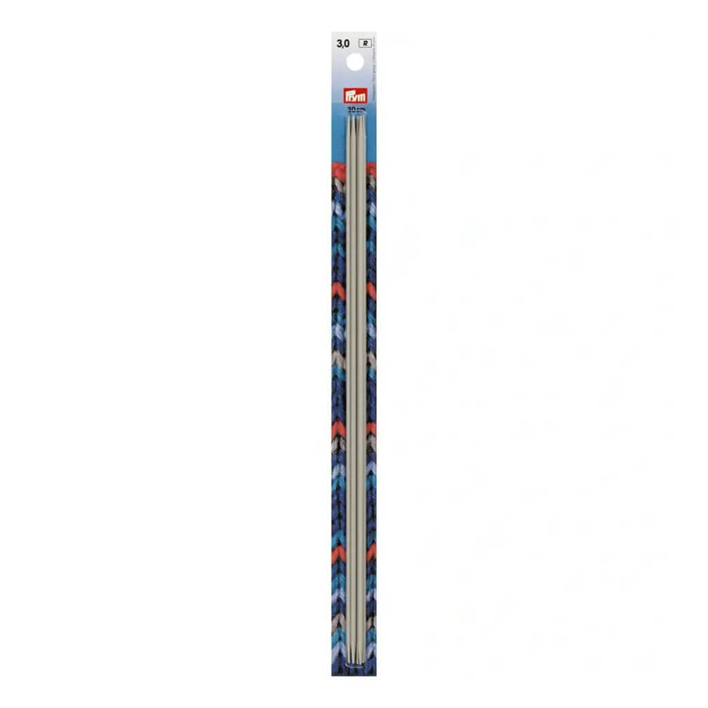 Prym 30 cm / 3 Prym Strumpfstricknadeln ALU 10 - 40 cm Lieblingsgarn