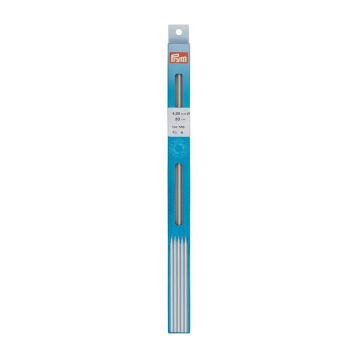 Prym 30 cm / 4 Prym Strumpfstricknadeln ALU 10 - 40 cm Lieblingsgarn