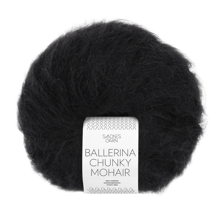 Sandnes Garn 1099 - svart Sandnes Garn Ballerina Chunky Mohair Lieblingsgarn