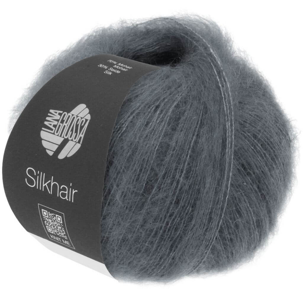 Lana Grossa 012 - Dunkelgrau Lana Grossa Silkhair Lieblingsgarn