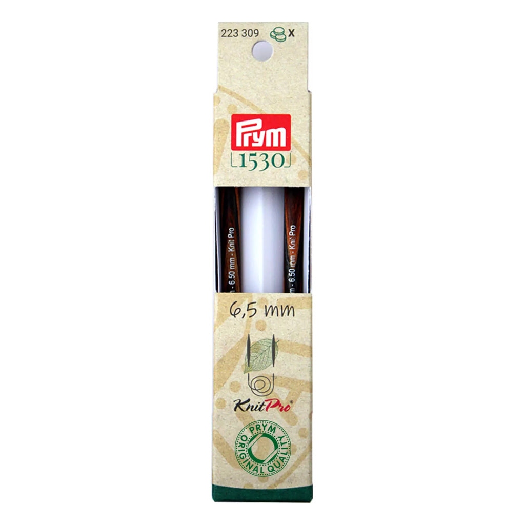 Prym Rundstricknadelspitzen Natural, Farbe 11,6 – Holz bei Lieblingsgarn