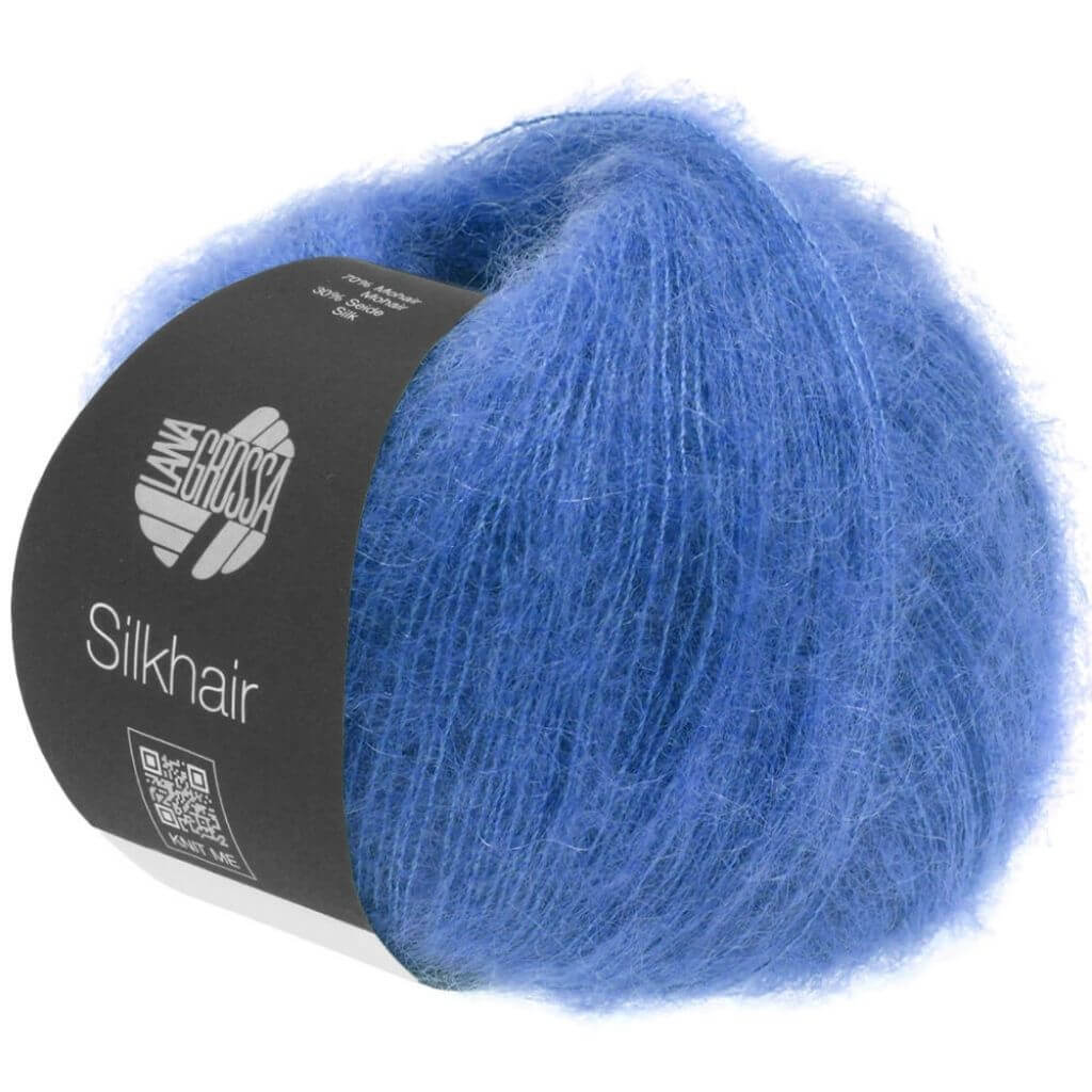 Lana Grossa 133 - Enzianblau Lana Grossa Silkhair Lieblingsgarn