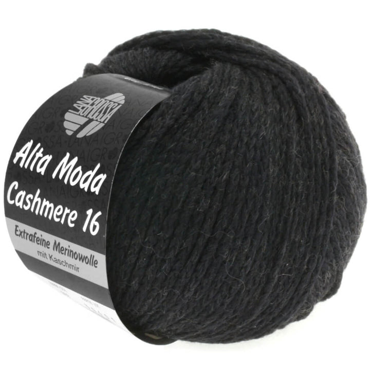 Lana Grossa 15 - Schwarz Lana Grossa Alta Moda Cashmere 16 50g Lieblingsgarn