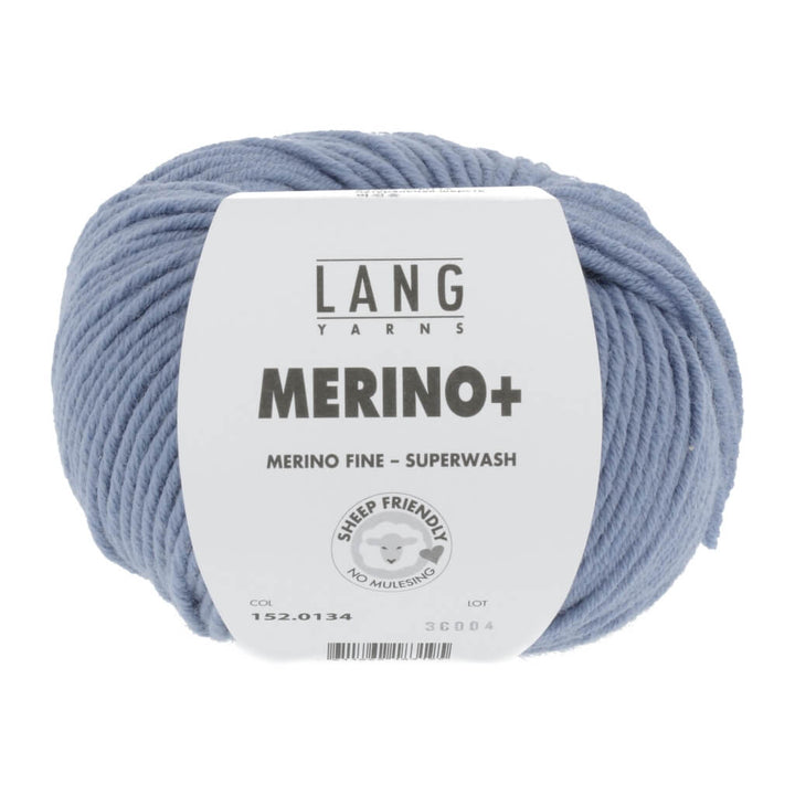 Lang Yarns 152.0134 - Jeans Hell Lang Yarns Merino+ - 50g Lieblingsgarn