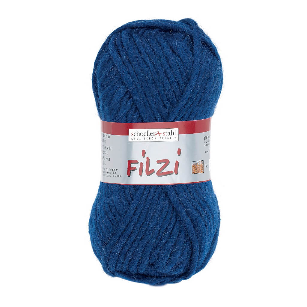 Schoeller + Stahl 18 - Jeans Schoeller+Stahl Filzi Uni 50g - Strickfilzwolle Lieblingsgarn
