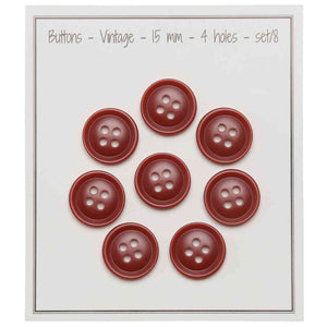 Go Handmade Knöpfe Vintage Resin