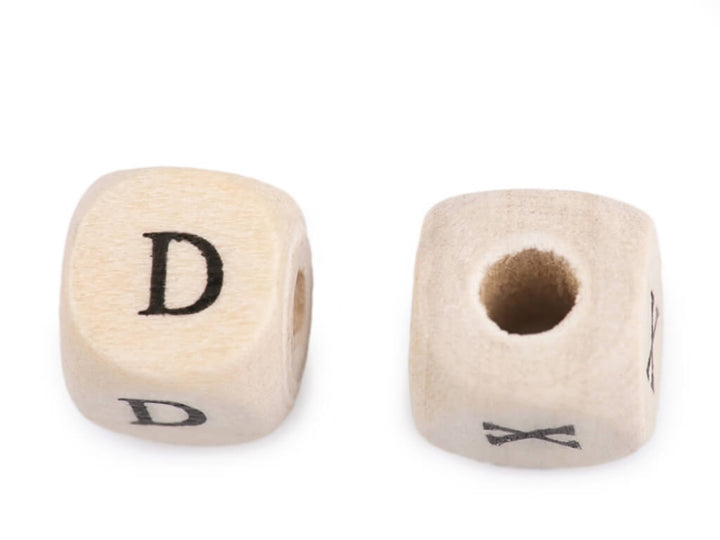 Stoklasa Holzperlen - Buchstaben zum Auffädeln