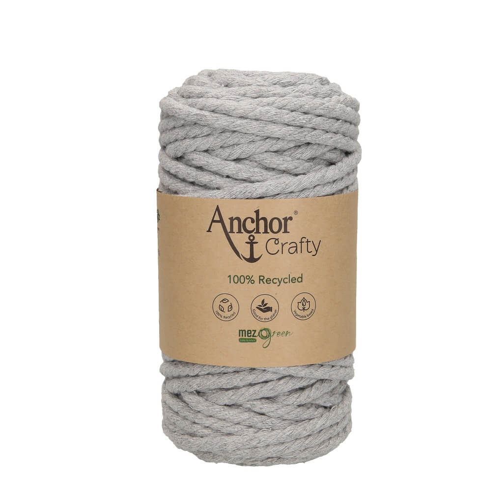 Anchor 112 - Ash Anchor Crafty Makramee Garn 5 mm Lieblingsgarn