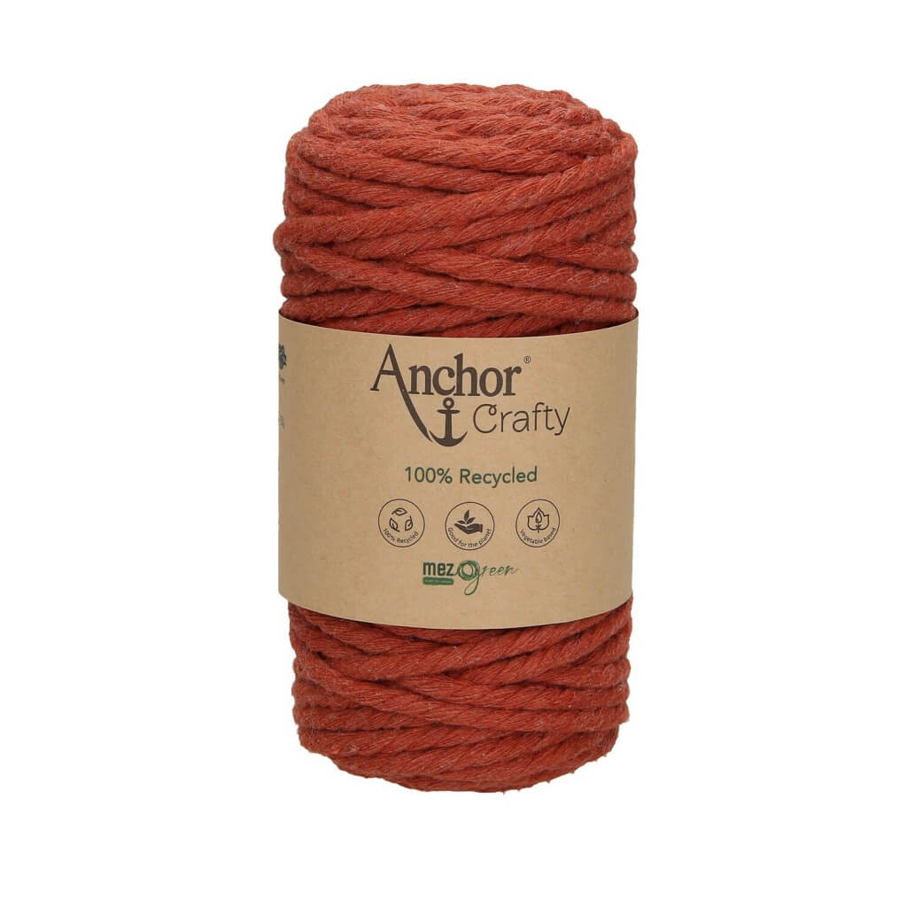 Anchor 116 - Brick Anchor Crafty Makramee Garn 5 mm Lieblingsgarn