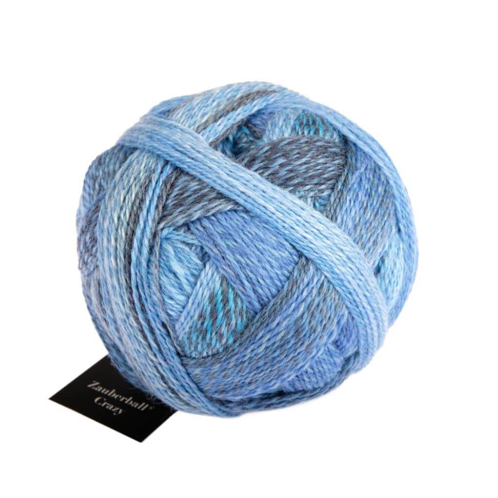 Schoppel Wolle 2438 - Indigo Schoppel Wolle Zauberball Crazy Lieblingsgarn