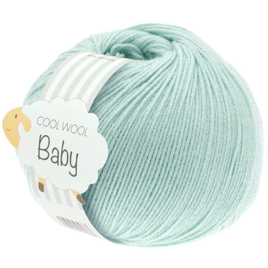 Lana Grossa 257 - Helltürkis Lana Grossa Cool Wool Baby 50 g Lieblingsgarn