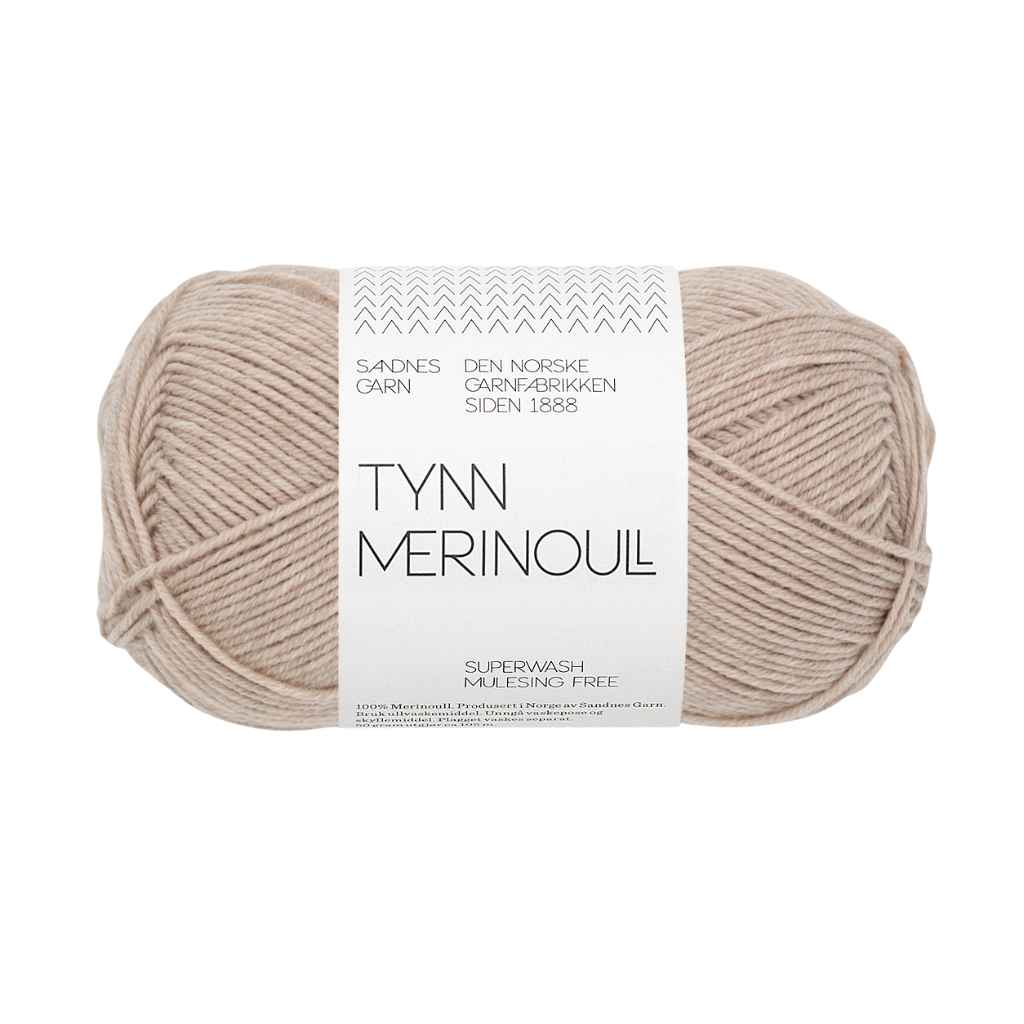 Sandnes Garn Sandnes Tynn Merinoull - 50g, Farbe 2650 beige melange – Merino bei Lieblingsgarn