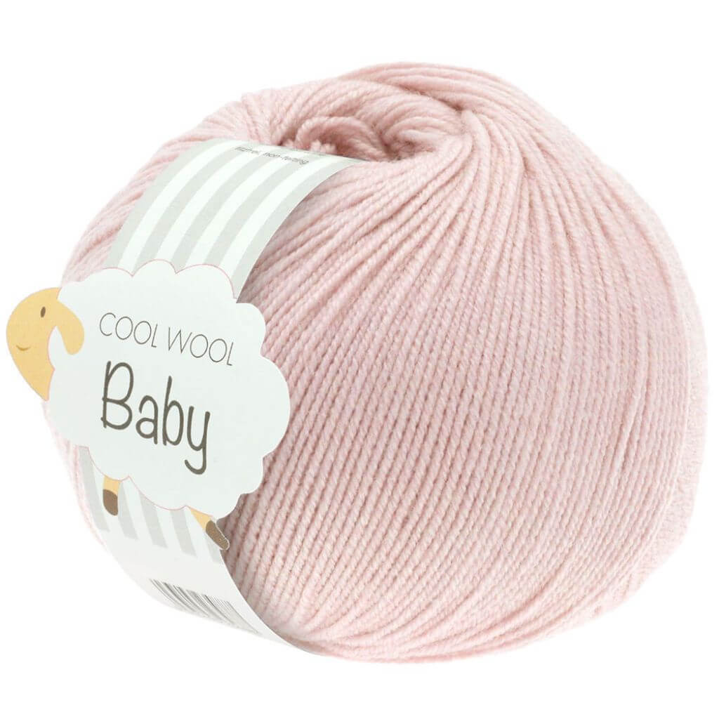 Lana Grossa 267 - Zartrosa Lana Grossa Cool Wool Baby 50 g Lieblingsgarn
