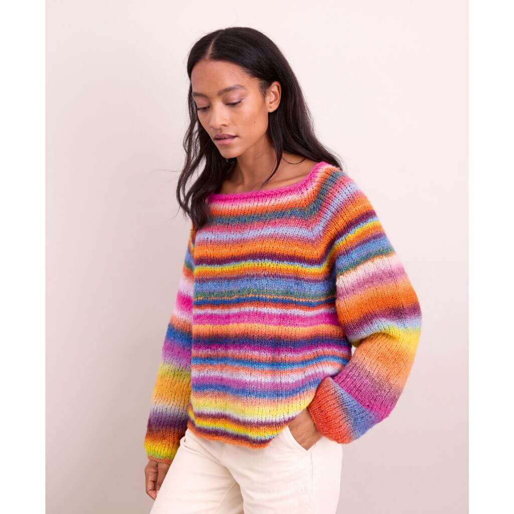 Raglan-Pullover Candy Strickanleitung - Lana Grossa (Heft)