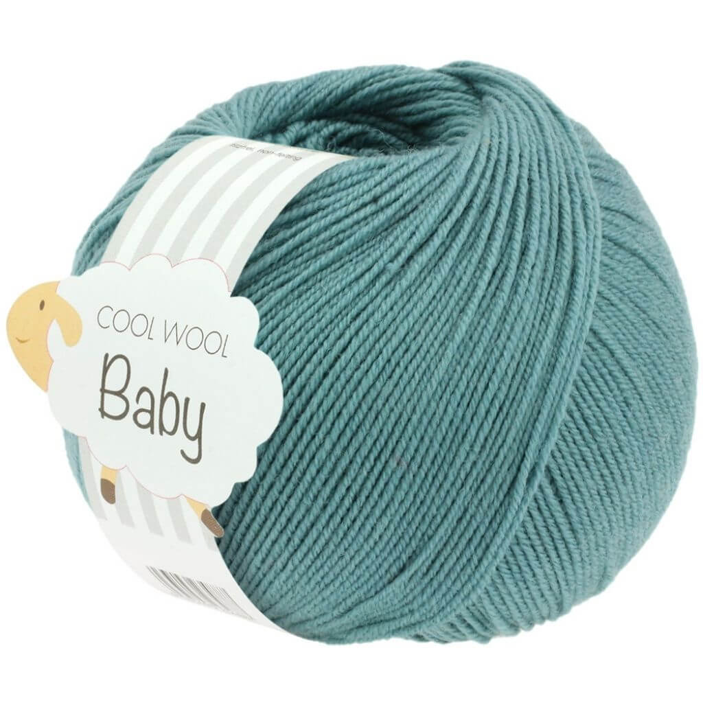 Lana Grossa 284 - Minttürkis Lana Grossa Cool Wool Baby 50 g Lieblingsgarn