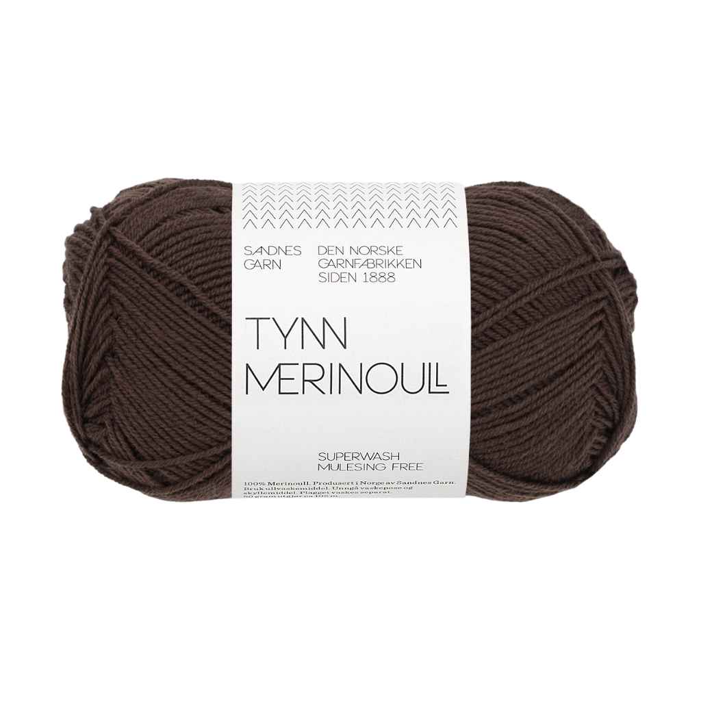 Sandnes Garn Sandnes Tynn Merinoull - 50g, Farbe 3081 dark brown – Merino bei Lieblingsgarn