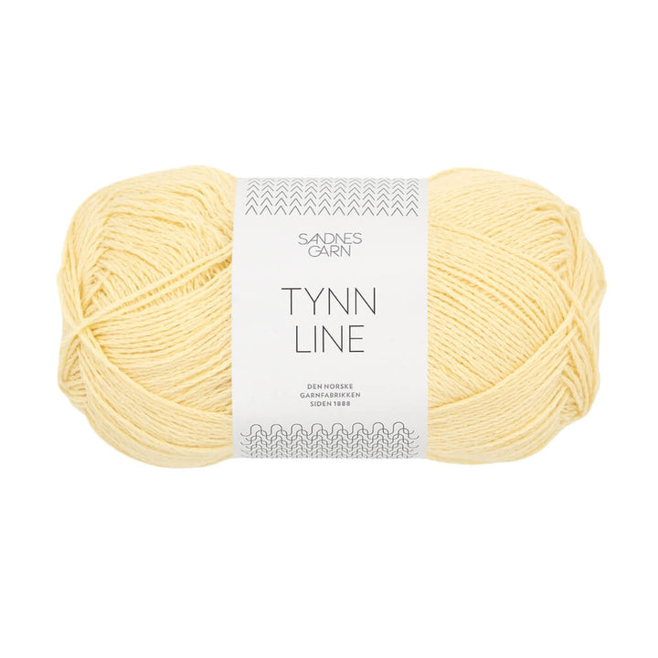 Sandnes Garn 2122 - lys gul Sandnes Garn Tynn Line - 50g Lieblingsgarn