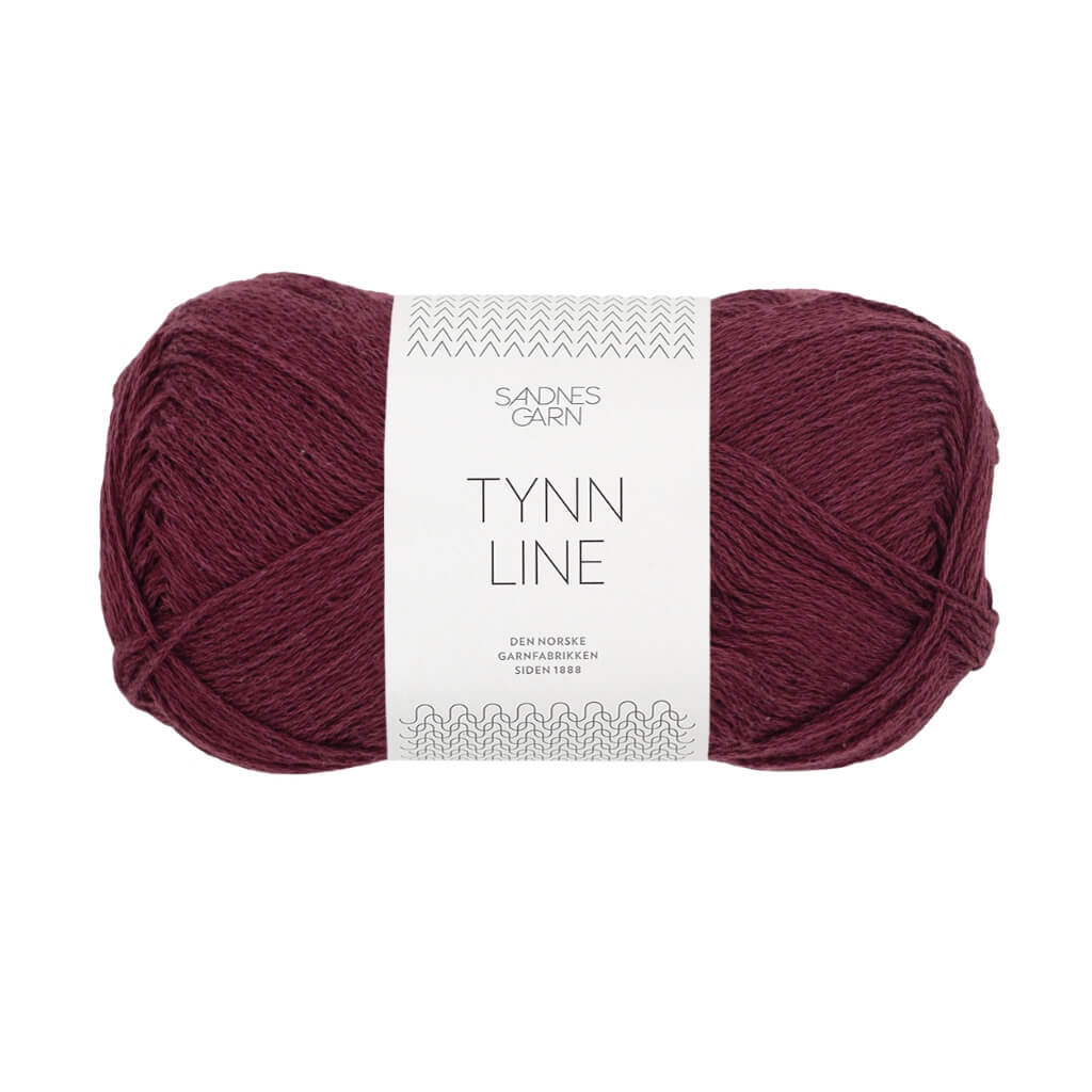 Sandnes Garn 4372 - dyp burgunder Sandnes Garn Tynn Line - 50g Lieblingsgarn