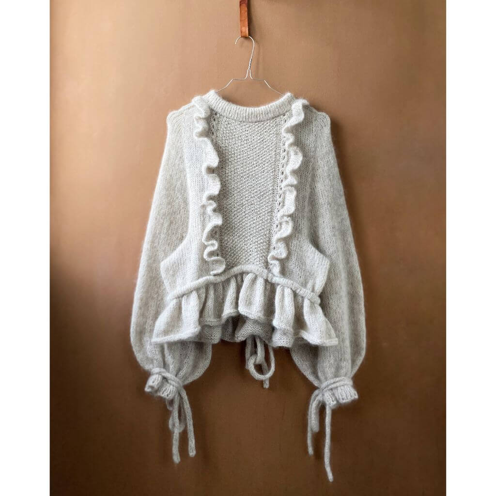 Augustins - Anne-Sophie Velling Bluse Augustins No.1 Strickanleitung - Augustins (PDF,englisch) bei bei bei bei Lieblingsgarn