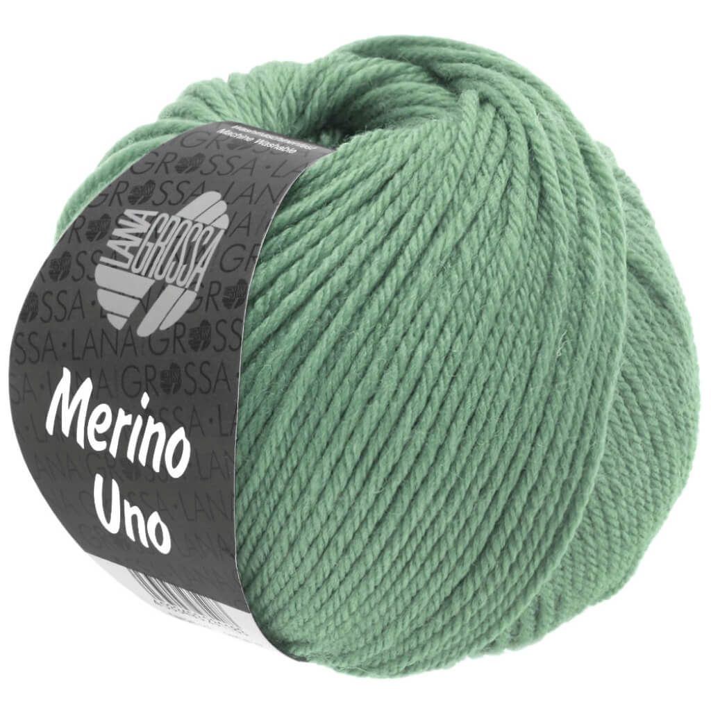 Lana Grossa 34 - Resedagrün Lana Grossa Merino Uno 50 g Lieblingsgarn